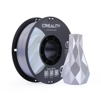 CREALITY 3D Filaments PLA Silk Sudraba 1.75mm 1kg