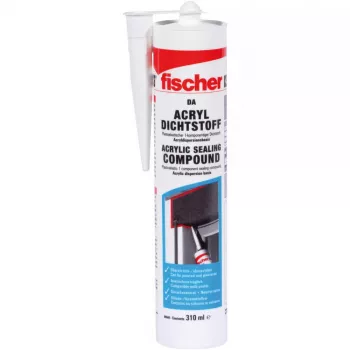 Fischer akrila hermētiķis 053110 310 ml Balts