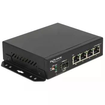 Tīkla slēdzis DeLOCK 87704 Gigabit Ethernet 10/100/1000