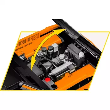 Būvējamais modelis Cobi Opel Manta A GT/E 1974 mērogs 1:12 komplekts COBI-24349