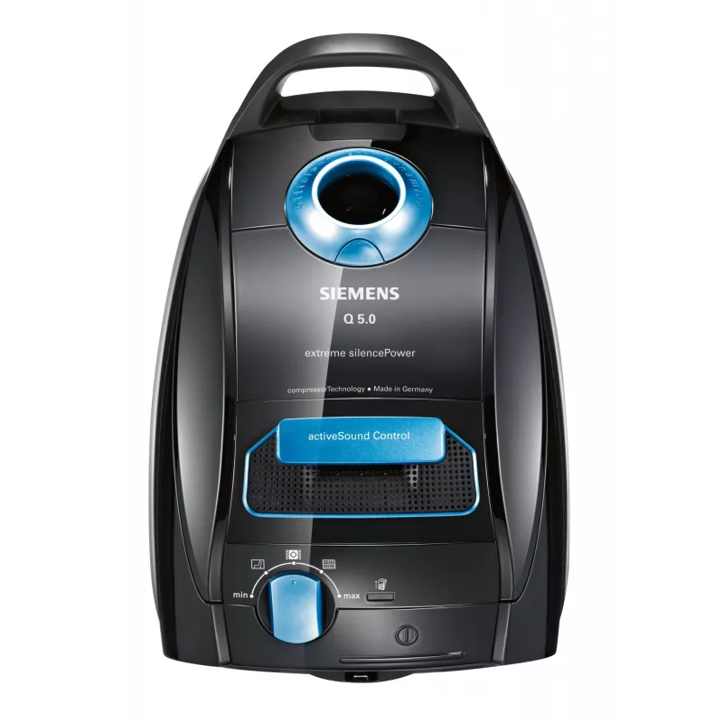 Siemens VSQ5X1230 putekļsūcējs 4.5 L cilindrisks sausā tīrīšana 850 W putekļu maiss