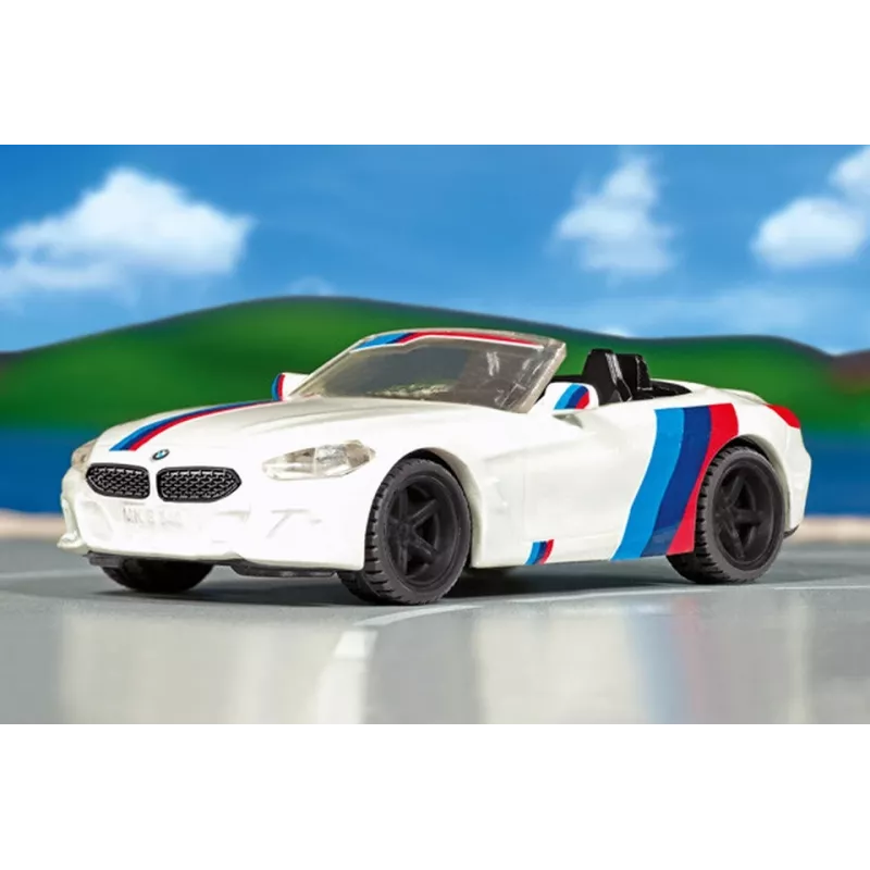 Siku sporta auto modelis BMW Z4 M40i, salikts, 1:50 mērogs, L 40 mm × W 87 mm × H 29 mm