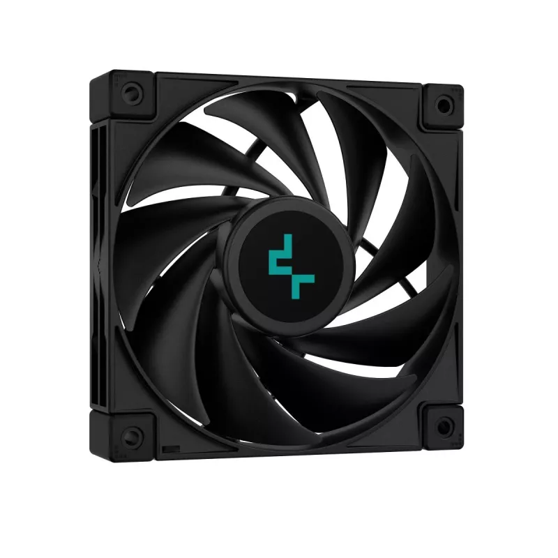 DEEPCOOL AK400 Zero Dark procesora dzesētājs 12 cm - melns