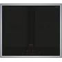 Siemens iQ700 EX645HXC1E indukcijas plīts virsma, iebūvējama, 60 cm, 4 zonas, melna