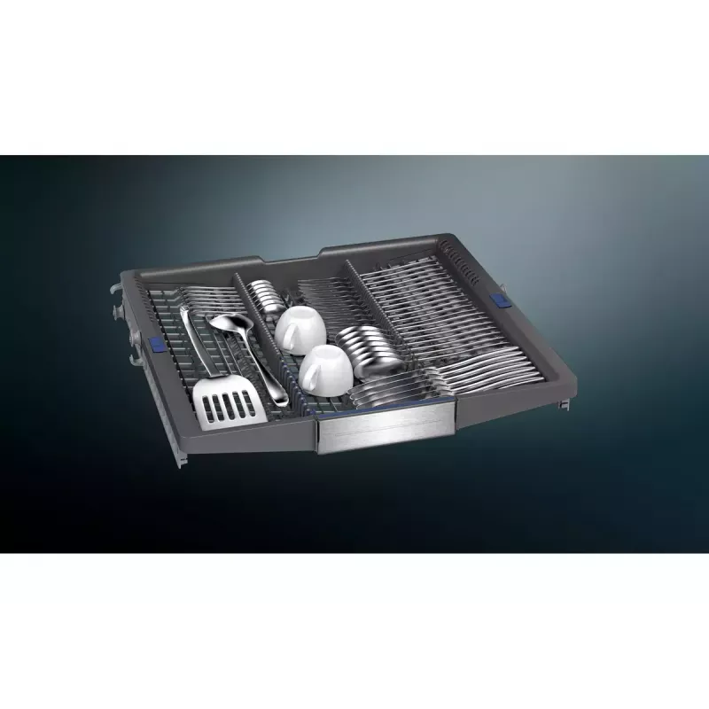 Siemens iQ700 SN87TX00CE trauku mazgājamā mašīna, pilnībā iebūvējama, 14 komplekti