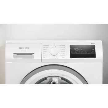 Siemens iQ300 WM14N127 veļas mazgājamā mašīna, priekšējā ielāde, 8 kg, 1400 RPM, balta