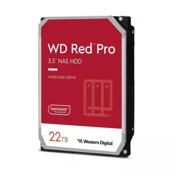 WESTERN DIGITAL Cietais disks WD Red Pro WD221KFGX - 22TB - SATA 6Gb/s - 3.5in - 7200rpm - 512MB buferis