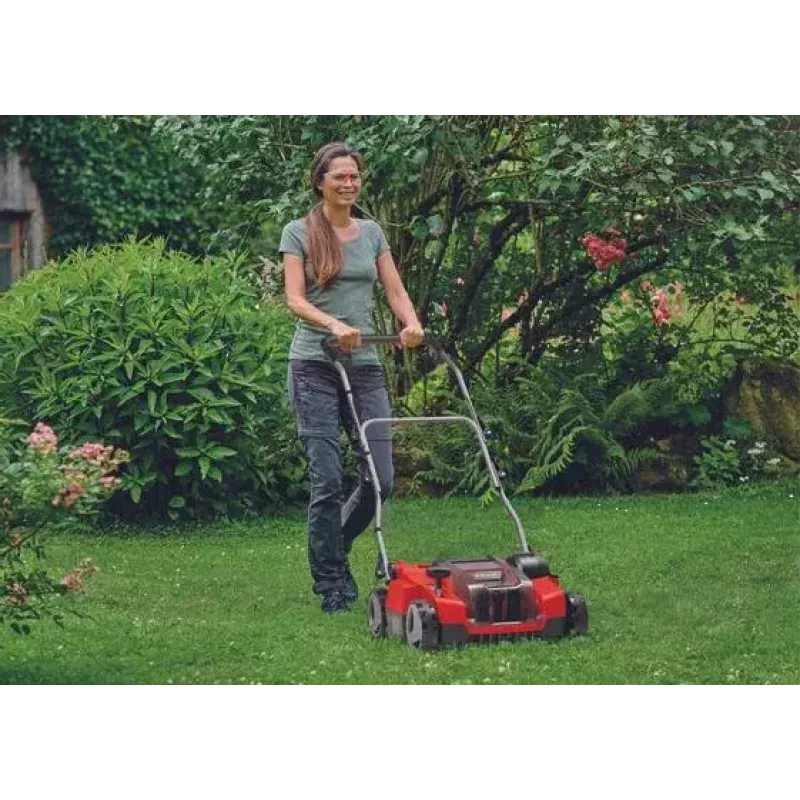 Lapu un sūnu skarifikators Einhell GE-SC 36/35 Li Solo, 35 cm darba platums