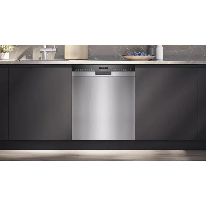 Siemens iQ500 SN45ZS07CE trauku mazgājamā mašīna, iebūvējama zem letes, 14 komplekti