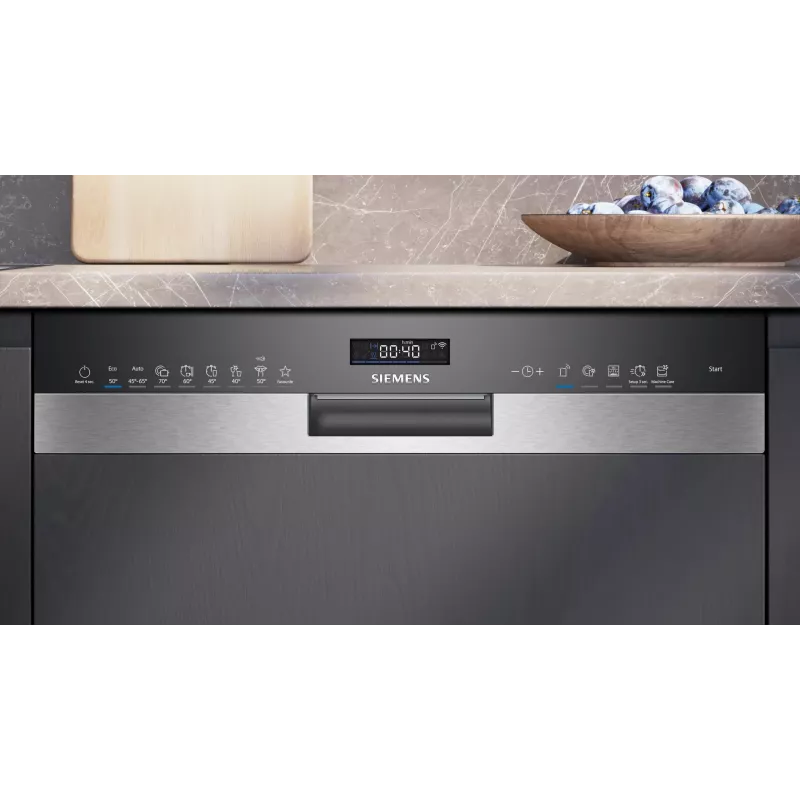 Siemens SN55ZS07CE trauku mazgājamā mašīna daļēji iebūvējama 14 komplekti