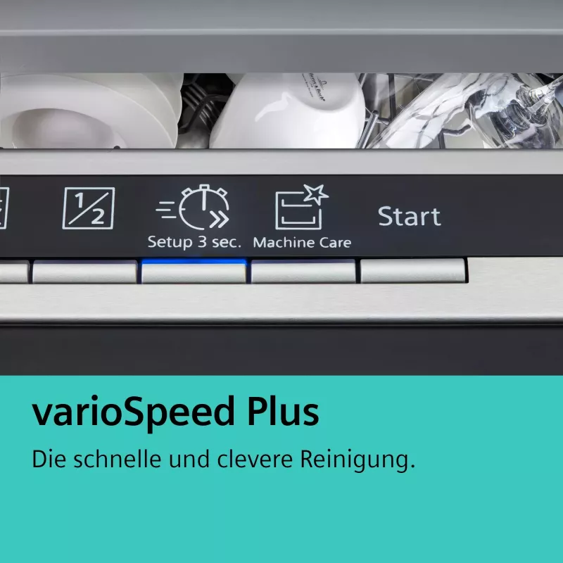 Siemens SN55ZS07CE trauku mazgājamā mašīna daļēji iebūvējama 14 komplekti