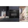 Siemens iQ700 CM776GKB1 cepeškrāsns 45 L 900 W Melna, Nerūsējošais tērauds