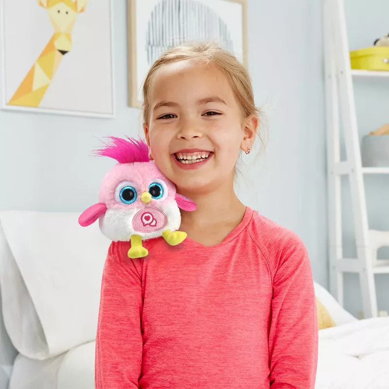 Interaktīvs runājošs plīša putns VTech Lolibirds Momo — ar baterijām darbināma izglītojoša rotaļlieta