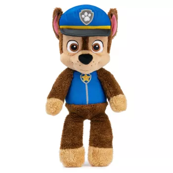 GUND PAW Patrol Oficiālais Chase Take Along Buddy Mīkstā rotaļlieta, Premium Pildīts Dzīvnieks vecumam no 1 gada, Zils/Brūns, 13”