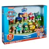 PAW Patrol 10th Anniversary All Paws On Deck dāvanu komplekts ar 10 kolekcionējamām figūriņām, bērnu rotaļlietas no 3 gadu vecuma
