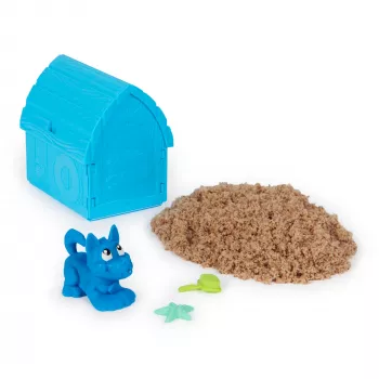 Kinetic Sand Doggie Dig komplekts ar veidni, daudzkrāsains, no 5 gadiem