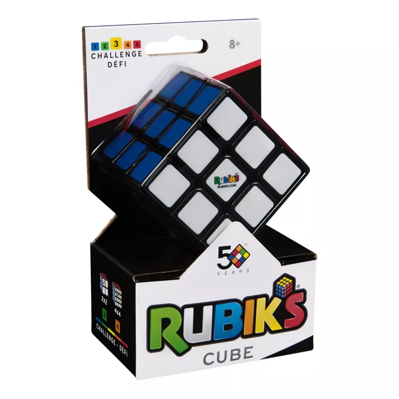 Spin Master 3x3 Rubika kubs — oriģinālais 3x3, vecumam no 8+ gadiem