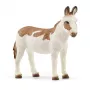 Schleich American Spotted Donkey rotaļlieta Balts Brūns 13961
