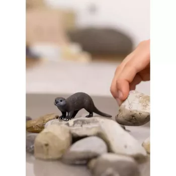 Schleich WILD LIFE Otter modelis 14865, brūns