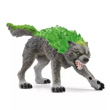 Schleich ELDRADOR CREATURES Granīta Vilks modelis 70153, 7+ gadi, zaļi/pelēks