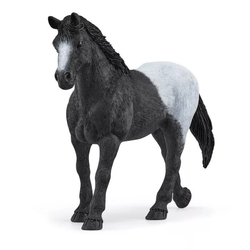 schleich HORSE CLUB Zirgu kaste ar ķēvi un kumeļu, Zirgu novietne, Zirgi, 5 gadi, Daudzkrāsains, Plastmasa