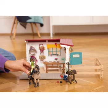 schleich HORSE CLUB Tack Room Extension - Aprīkojuma telpa zirgiem