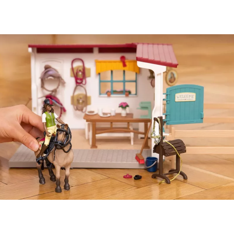 schleich HORSE CLUB Tack Room Extension - Aprīkojuma telpa zirgiem