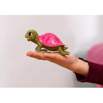 Schleich BAYALA Rožā Safīra Bruņurupucis Zaļš Rozā 70759S