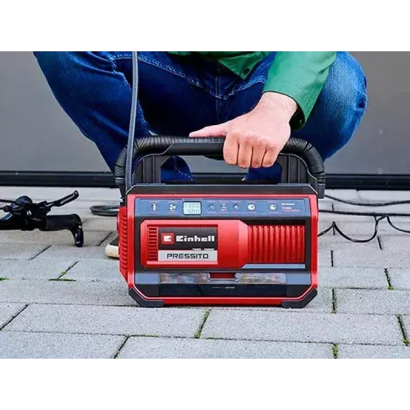 Einhell PRESSITO 18/25 Hybrid gaisa kompresors 19 l/min 11 bar