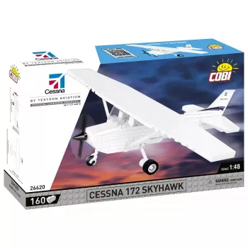 Konstruktors Cobi Cessna 172 Skyhawk White būvkomplekts