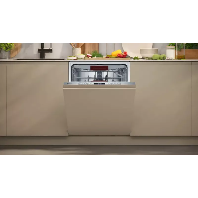 Iebūvējamā trauku mazgājamā mašīna NEFF N50 S155ECX01E — 14 komplekti, Home Connect, Energoklase B, 42 dB