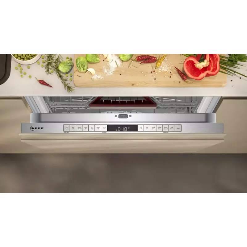 Iebūvējamā trauku mazgājamā mašīna NEFF N50 S155ECX01E — 14 komplekti, Home Connect, Energoklase B, 42 dB