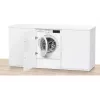 Bosch Serie 8 WIW28443 veļas mazgājamā mašīna, priekšējā ielāde, 8 kg, 1400 apgr./min, balta