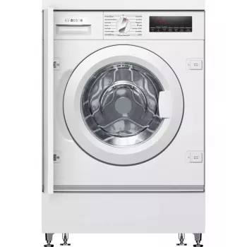 Bosch Serie 8 WIW28443 veļas mazgājamā mašīna, priekšējā ielāde, 8 kg, 1400 apgr./min, balta