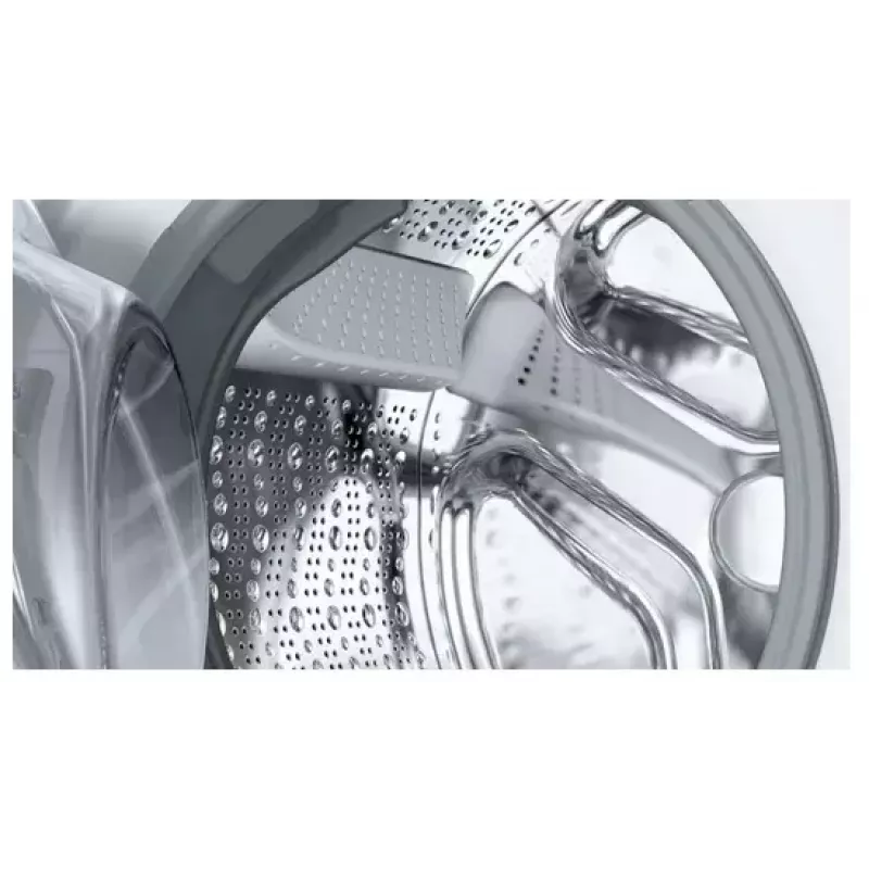 Bosch Serie 6 WUU28T48 veļas mazgājamā mašīna, priekšējā ielāde, 8 kg, 1400 RPM, balta