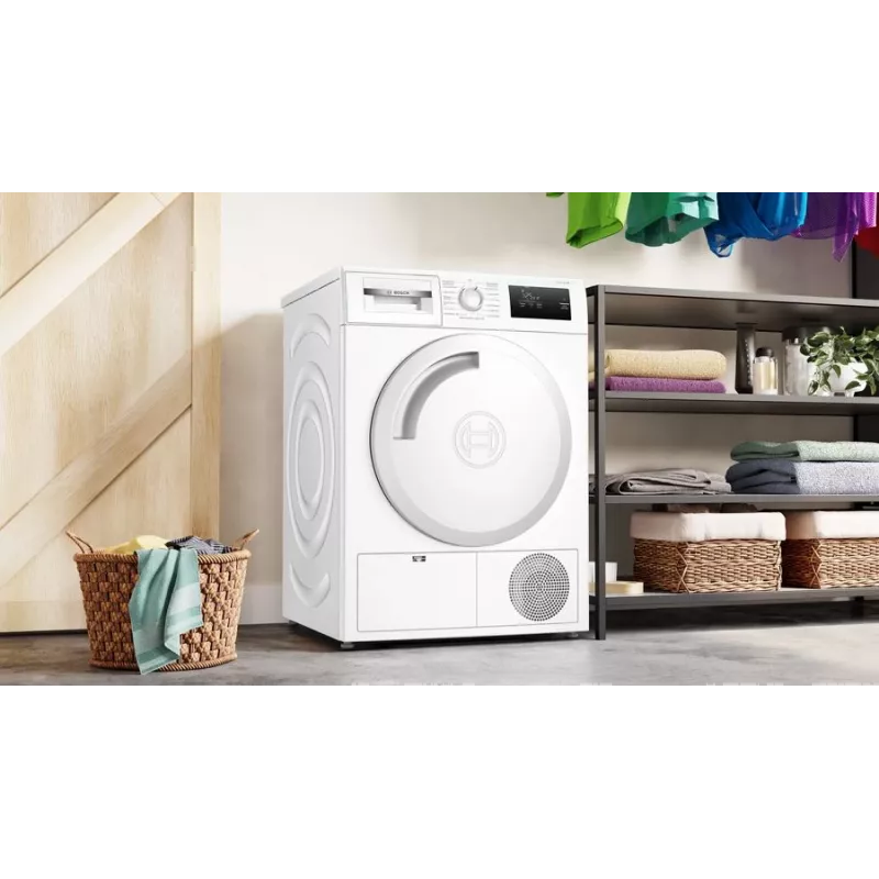 Bosch Serie 4 WTH83003 žāvētājs Brīvstāvošs Priekšējā ielāde 7 kg Balts