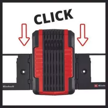 Einhell PXC bateriju stiprinājuma komplekts, 2 gab., melns