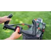 Bosch 37-550 bezvadu zāles pļāvējs ar akumulatoru, Melns, Zaļš