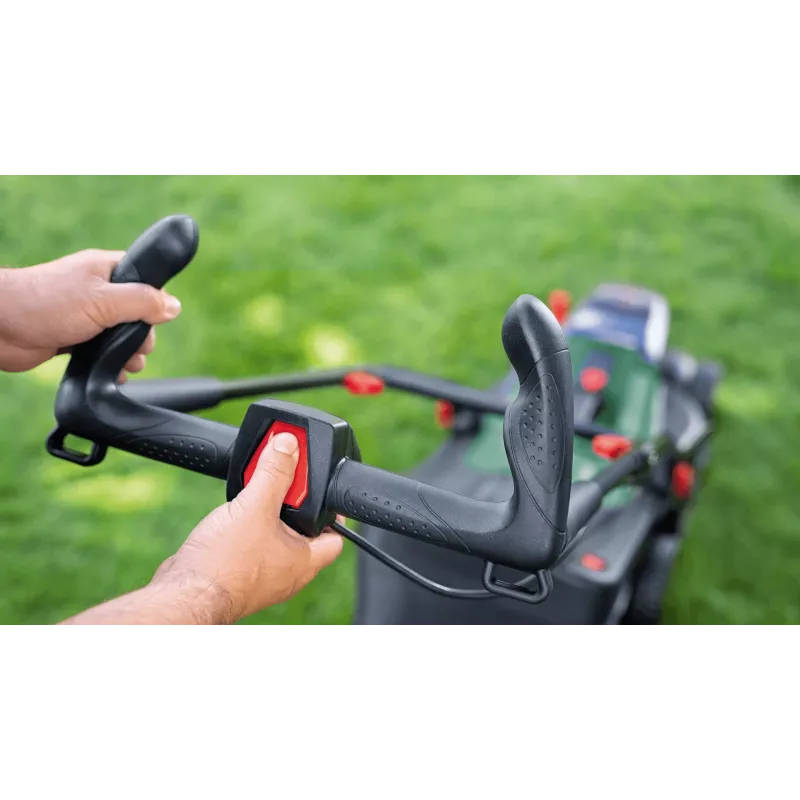 Bosch 37-550 bezvadu zāles pļāvējs ar akumulatoru, Melns, Zaļš