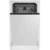 Beko BDIS 38120Q pilnībā iebūvējama trauku mazgājamā mašīna, 11 vietas