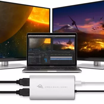 USB grafikas adapteris OWC CADPDL2HDMI 3840 x 2160 pikseļi Sudrabs