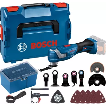 Bosch GOP 18V-34 Professional bezvadu daudzslīpmašīna 20000 RPM zila