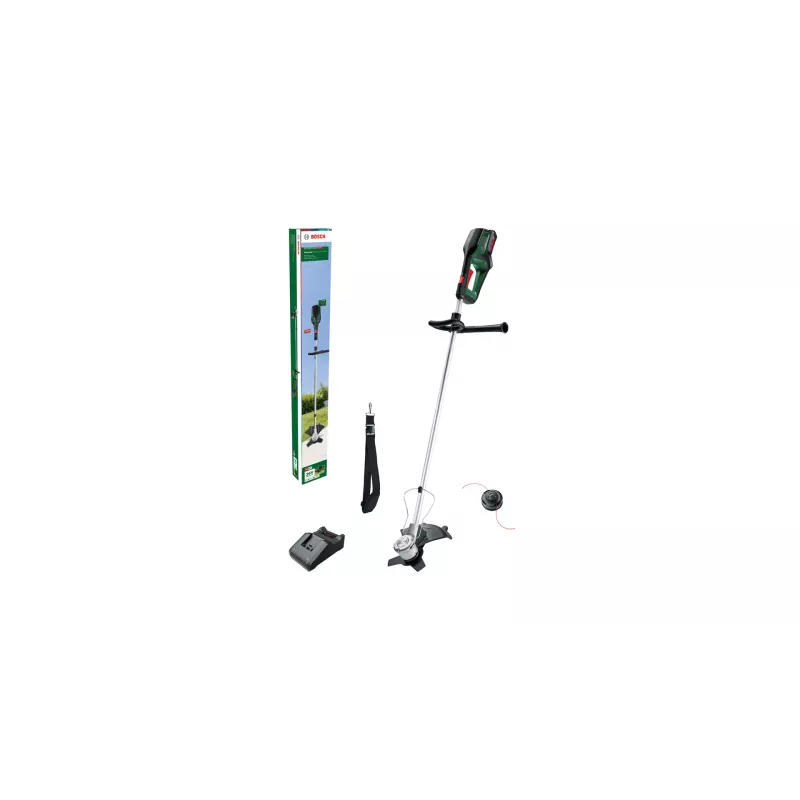 Bosch BrushCut bezvadu zāles šķēres 2,4 mm 36 V Litija-jonu (Li-Ion) Zaļa