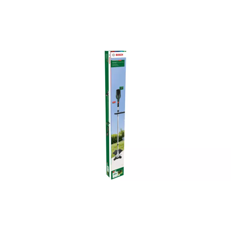 Bosch BrushCut bezvadu zāles šķēres 2,4 mm 36 V Litija-jonu (Li-Ion) Zaļa