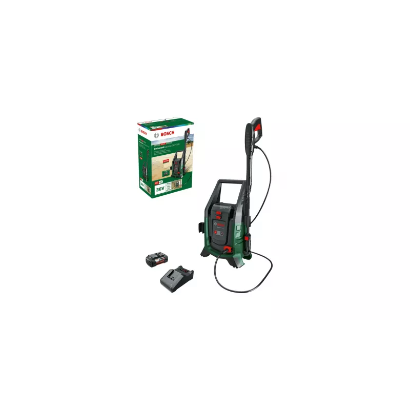 Bezvadu spiediena mazgātājs Bosch UniversalAquatak 36V-100 — 100 bar, 36V akumulators