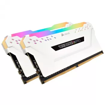 CORSAIR Vengeance 32GB (2x16GB) DDR4 2666MHz CL16 atmiņas komplekts - Balts