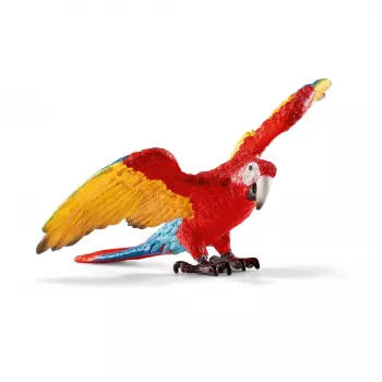 Schleich WILD LIFE Ara (Scarlet Macaw) daudzkrāsains plastmasas 3+ gadi