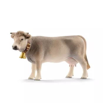 schleich FARM WORLD Braunvieh govs, 3 gadi, Lauku sēta, Lauku dzīvnieki / lauku rotaļlietas, Daudzkrāsains, Plastmasa, 1 gab.