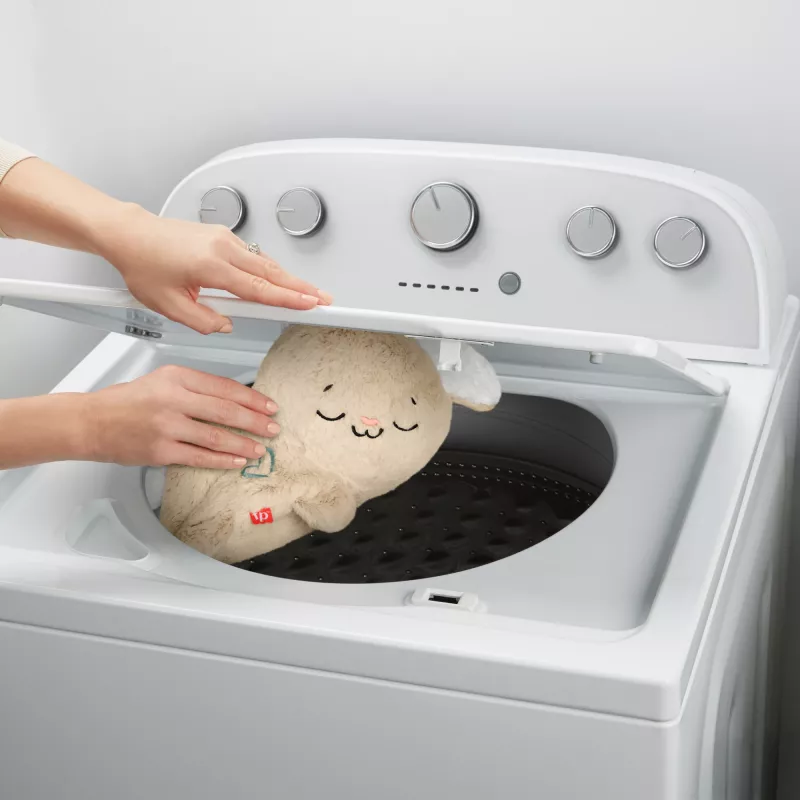 Fisher-Price Soothe & Settle Bunny mīkstā rotaļlieta ar skaņu un kustību