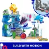 MEGA Pokémon Ūdens piedzīvojumu būvēšanas komplekts ar 3 figūriņām (319 gab.) bērniem